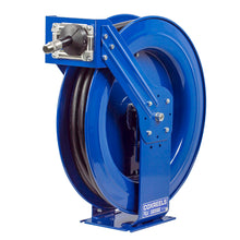 Load image into Gallery viewer, Spring Driven Hose Reel 1 Inch x 50 Ft 300 PSI Fuel Less Hose - Coxreels TSHL-N-650-BBX