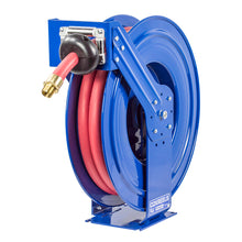 Load image into Gallery viewer, Spring Driven Hose Reel 3/4 Inch x 50 Ft 300 PSI Fuel Less Hose - Coxreels TSHFL-N-550