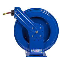 Load image into Gallery viewer, Spring Driven Hose Reel 1 Inch x 50 Ft 1250 PSI Oil with Hose - Coxreels TMP-N-650