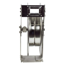Load image into Gallery viewer, Stainless Steel Spring Driven Hose Reel 1/2 Inch x 75 Ft 300 PSI Less Hose - Coxreels TSHL-N-475-SS