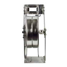 Load image into Gallery viewer, Stainless Steel Spring Driven Hose Reel 1/2 Inch x 100 Ft 3000 PSI Less Hose - Coxreels TMPL-N-4100-SS