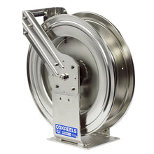 Load image into Gallery viewer, Stainless Steel Spring Driven Hose Reel 1/2 Inch x 100 Ft 3000 PSI Less Hose - Coxreels TMPL-N-4100-SS