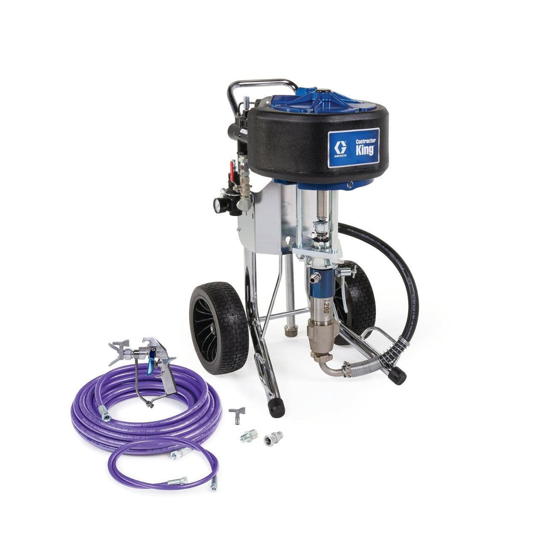 Graco Contractor King 45:1 Air Powered Airless Sprayer, Complete (2-F Gun)