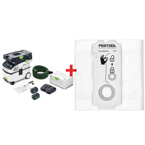 Festool CTCMIDIKIT STARTER Cordless HEPA Dust Extraction Starter Pack