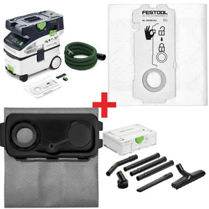 Festool CTCMIDITOOL PRO Cordless HEPA Dust Extractor Pro Kit