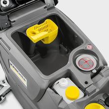 Load image into Gallery viewer, Kärcher 9.176-020.0 B 50 W Bp walk-behind floor scrubber in use
