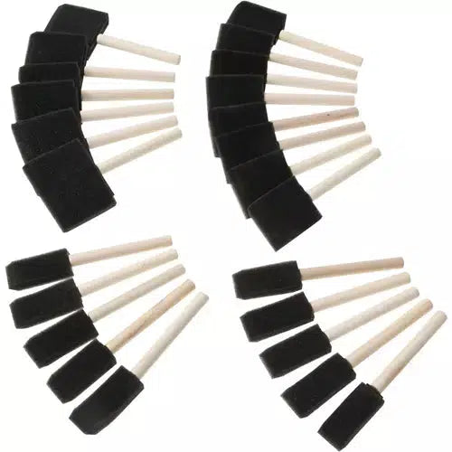 Woodstock D2031 - 24 pc. Foam Brush Set