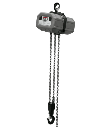 Jet Tools - 1SS-1C-20, 1 Ton, 1Ph, 20' Lift, 115/230V, Prewired 230V