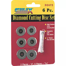 Load image into Gallery viewer, Steelex D2472 - 6 pc. Diamond Cutting Set