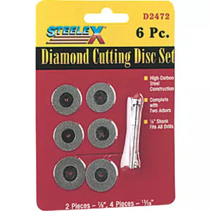 Steelex D2472 - 6 pc. Diamond Cutting Set