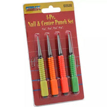 Load image into Gallery viewer, Steelex D2530 - 4-Pc. Nail &amp; Center Punch Set