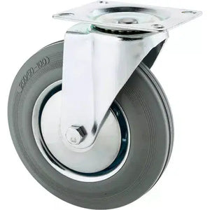 Steelex D2591 - 8" Gray Industrial Swivel Caster