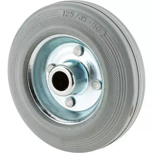 Steelex D2645 - 5" Gray Rubber Tire