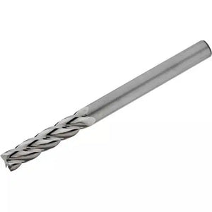 Steelex D2710 - 3" Solid Carbide End Mills - 1/4" x 4-Flute