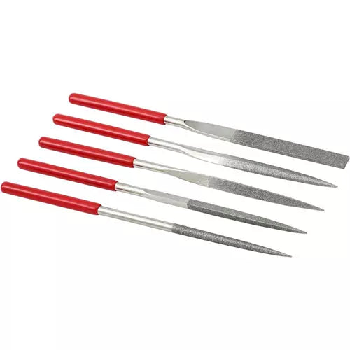 Steelex D3120 - 5 pc. Diamond File Set