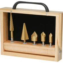 Load image into Gallery viewer, Steelex D3730 - 5 Pc. Step Drill / Countersink Set