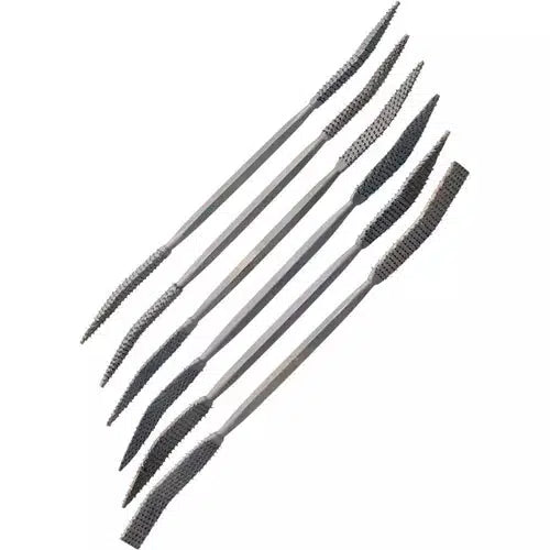 Shop Fox D4298 - 6 pc. Riffler Rasp Set - Medium