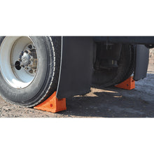 Load image into Gallery viewer, General-Purpose Utility Wheel Chock, Roped Pair, 30,000 lbs Load Capacity, 27-35 in. Tires — image 4 of 5