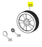 Load image into Gallery viewer, Replacement Heater Wheel for Flame 115 Heater