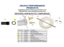 Load image into Gallery viewer, Replacement Gasket for Industrial Sandblast Kit