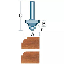 Load image into Gallery viewer, Roman Carbide DC1158 - 1/8&quot; Radius Beading 1/4&quot; Shank