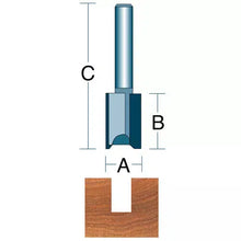 Load image into Gallery viewer, Roman Carbide DC1349 - 1/2&quot; Straight Shear Cut 1/2&quot; Shank