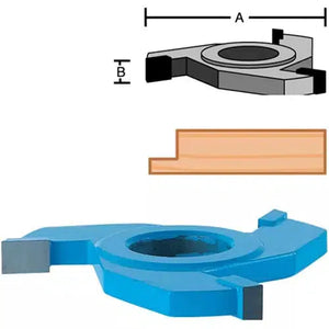 Roman Carbide DC2032 - 1/2" Rabbeting 3/4" Bore