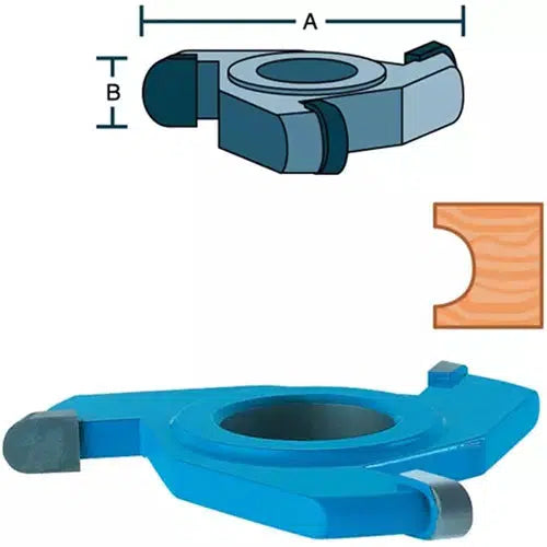 Roman Carbide DC2048 - 1/2