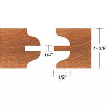 Load image into Gallery viewer, Roman Carbide DC2166 - Stile &amp; Rail Ogee Set for Passage Door 3/4&quot; Bore