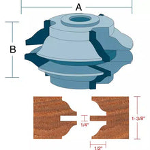 Load image into Gallery viewer, Roman Carbide DC2169 - Stile &amp; Rail Roman Ogee Set for Passage Door 3/4&quot; Bore