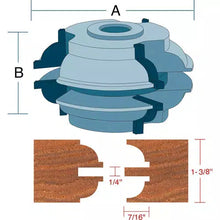 Load image into Gallery viewer, Roman Carbide DC2170 - Stile &amp; Rail Quarter Bead Set for Passage Door 3/4&quot; Bore