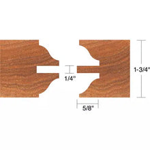 Load image into Gallery viewer, Roman Carbide DC2174 - Stile &amp; Rail Roman Ogee Set for Entry Door 3/4&quot; Bore