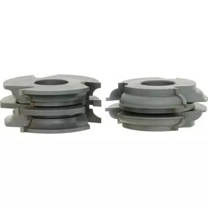 Roman Carbide DC2185 - Stile & Rail Quarter Bead Set for Passage Door 1-1/4" Bore