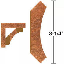 Load image into Gallery viewer, Roman Carbide DC2200 - 3&quot; Cove Moulding 3-1/2&quot; Dia. 1&quot; Bore