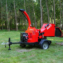 Load image into Gallery viewer, MechMaxx 25hp 750cc Twin Cylinder ZONSEN Petrol Engine 7" Hydraulic Feeding Commerical Wood Chipper, DCH7