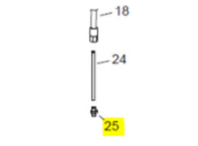 Load image into Gallery viewer, Brass Fitting 1/4" Male x M12x1.75 Male for Blaze 100 Diesel Heater