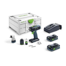 Load image into Gallery viewer, Festool Cordless Drill T18+3 HPC 4.0 I-Set 576991