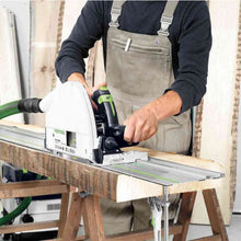 Load image into Gallery viewer, Festool Plunge Cut Track Saw TS 75 EQ Plus FS w/ 75 in. Guide Rail FS 1900 576119