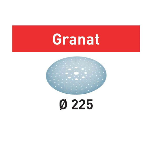 Festool Granat 9 in. 220G Planex Sanding Disc STF D225/48, 25-Pack 205662