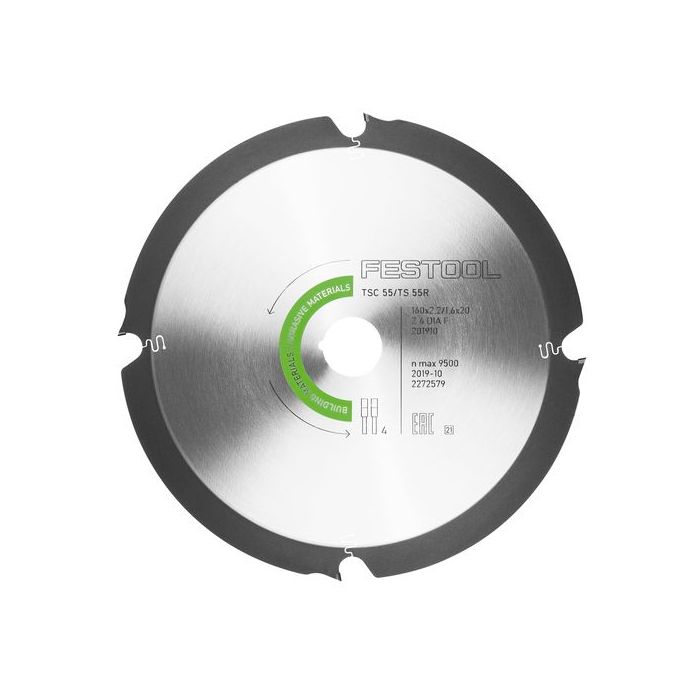 Festool Abrasive Materials Diamond 4 Tooth Saw Blade for TS 55 F/TSC 55 K/HK 55/HKC 55 205564
