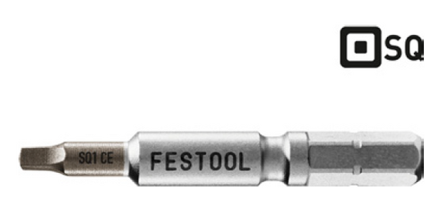 Festool Centrotec Square Driver Bit 3-50 mm, 2-Pack 205086