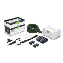 Load image into Gallery viewer, Festool Cordless Dust Extractor Set CTC SYS I HEPA-PLUS US 577390