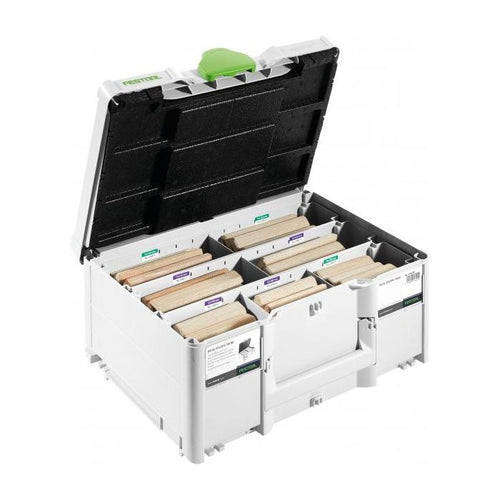 Festool 12/14 mm Tenon Assortment Systainer3 w/ Cutter for DOMINO DF 700 576792
