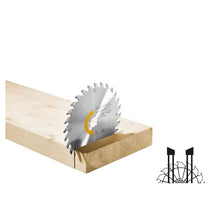 Load image into Gallery viewer, Festool Universal Wood Cross-Cut 28 Tooth Saw Blade for TS 60/TSV 60/CSC SYS 50 205771