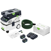 Load image into Gallery viewer, Festool Cordless Mobile Dust Extractor CTC MIDI I HEPA-Plus Set 577506
