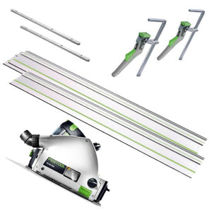 Festool Circular Saw Clamp and Connector Kit TS 55 FEQ-F-Plus-FS Imp 576708491498K