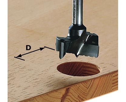 Festool Euro-Hinge Boring Bit HW S8 D35 491077