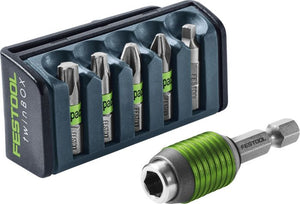 Festool 5-Piece Impact Bit Set w/ Lockable Holder for TID 18 204384