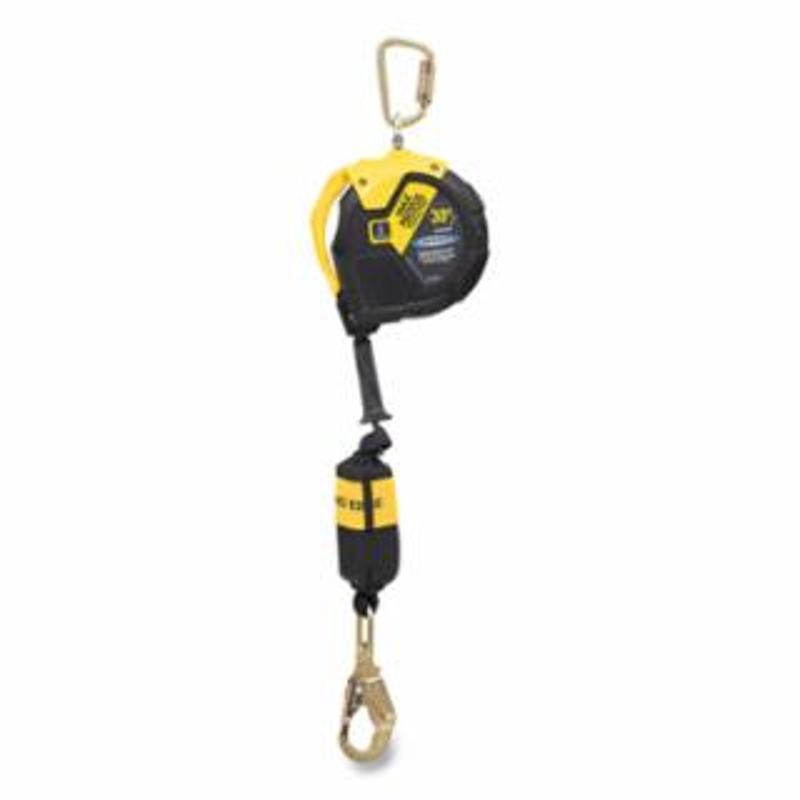 WERNER Max Patrol™ Self Retracting Lifeline with Leading Edge Capability, 30 ft, Galvanized Steel Cable, Steel Swivel Snap Hook