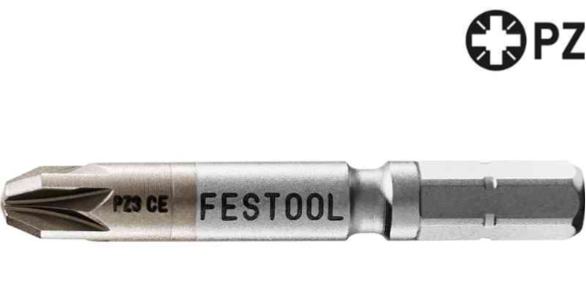 Festool Centrotec Pozidrive Driver Bit 3-50 mm, 2-Pack 205072